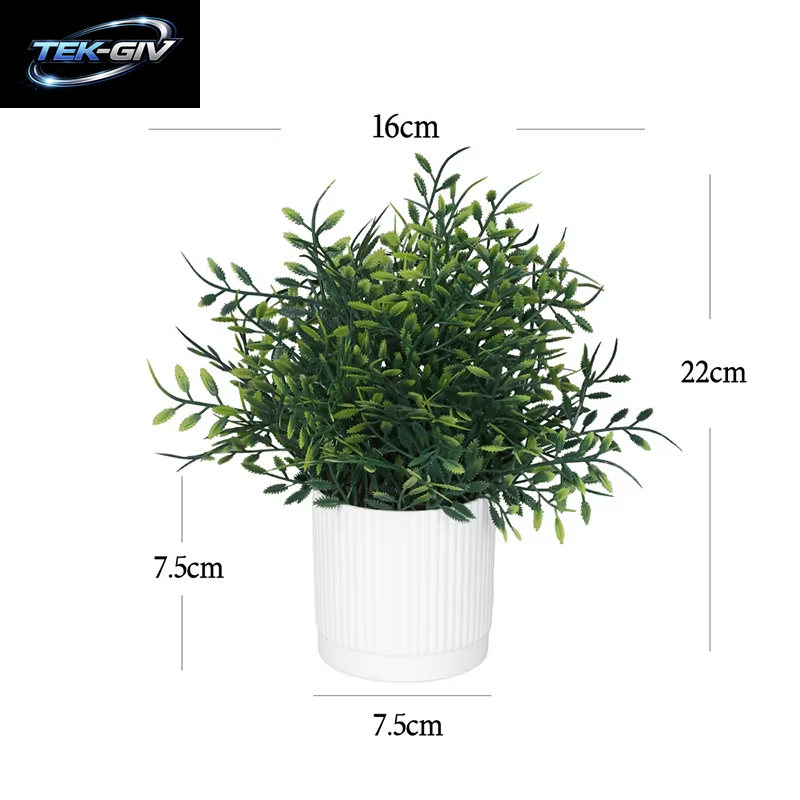 Künstliche Topfblumen, Pflanzen, Bonsai, Gefälschte Pflanze, Blumentopfornamente Für Den Garten, Kleiner Künstlicher Baum, Heimdekorationszubehör