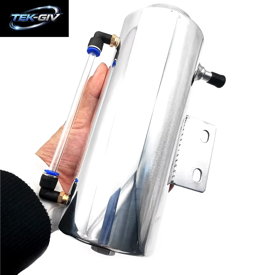 Universal Aluminium 500Ml Auto Kühler Wasser Kühlmittel Kühler Tank Kühlmittel Fangen Flasche Überlauf Reservoir Kühlkörper