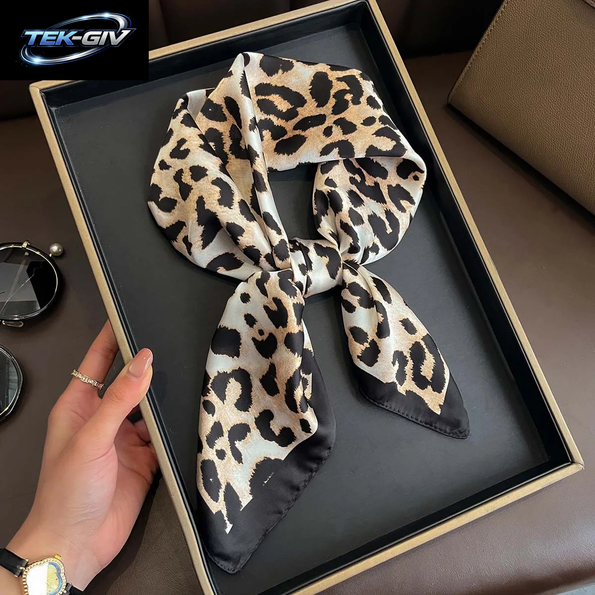 60 Farben Luxus-Schal Für Damen 70*70Cm Seidengefühl Quadratisches Haartuch Foulard Satin-Schal Großformatiges Kopftuch Hijab Taschentuch