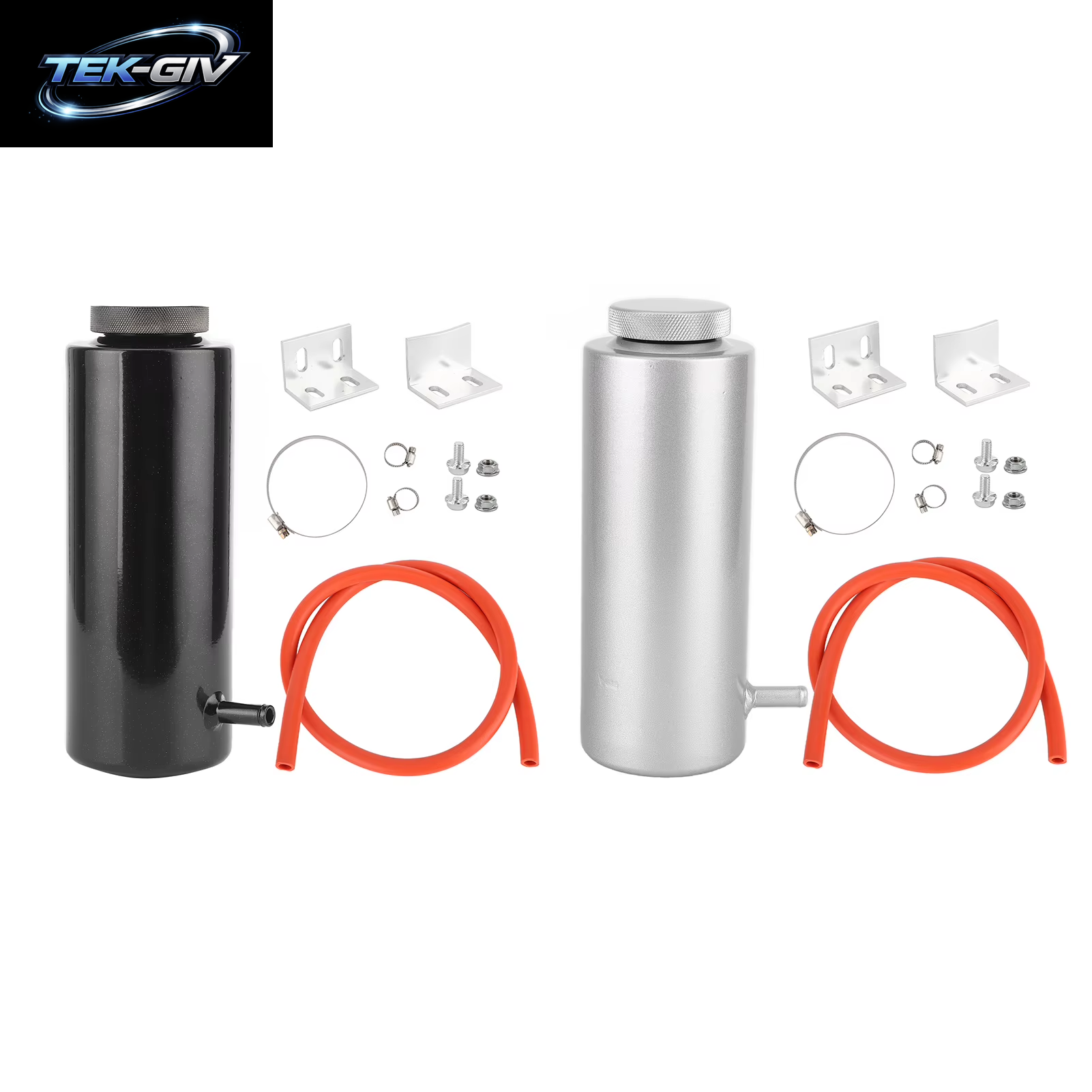 Universal Kühlmittel Kühler Kühlmittel Tank 800Ml Ausgleichs Behälter Kühl Verschluss Flasche Überlauf Behälter Aluminium Autozubehör