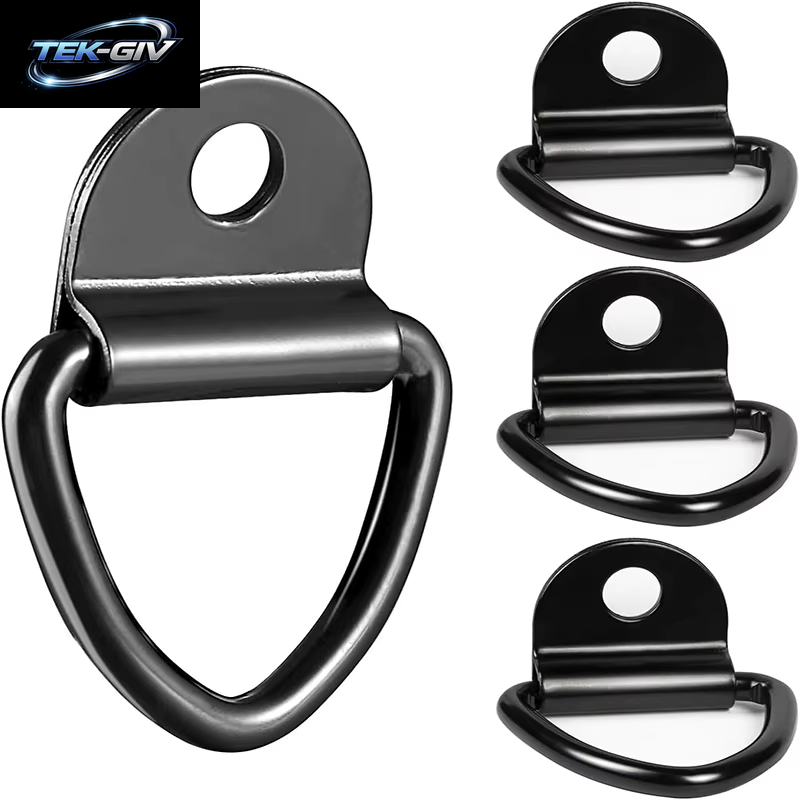 D Form Pull Haken Binden Anker Ring Für Eisen Edelstahl Fracht Binden Ring Für Auto Lkw Anhänger Boote