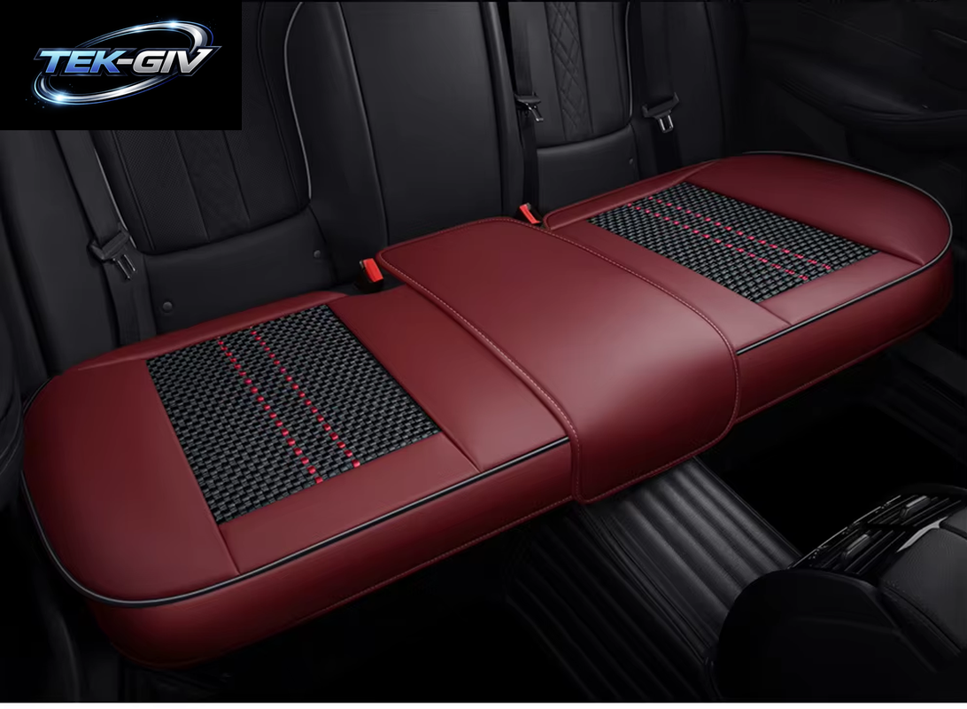 Leder-Front-Autositz-Schutzbezüge, Kissen, Luxuriös, Wasserdicht, Für Fiat Punto Ford Explorer Laguna 3 Fiat Bravo Golf G5