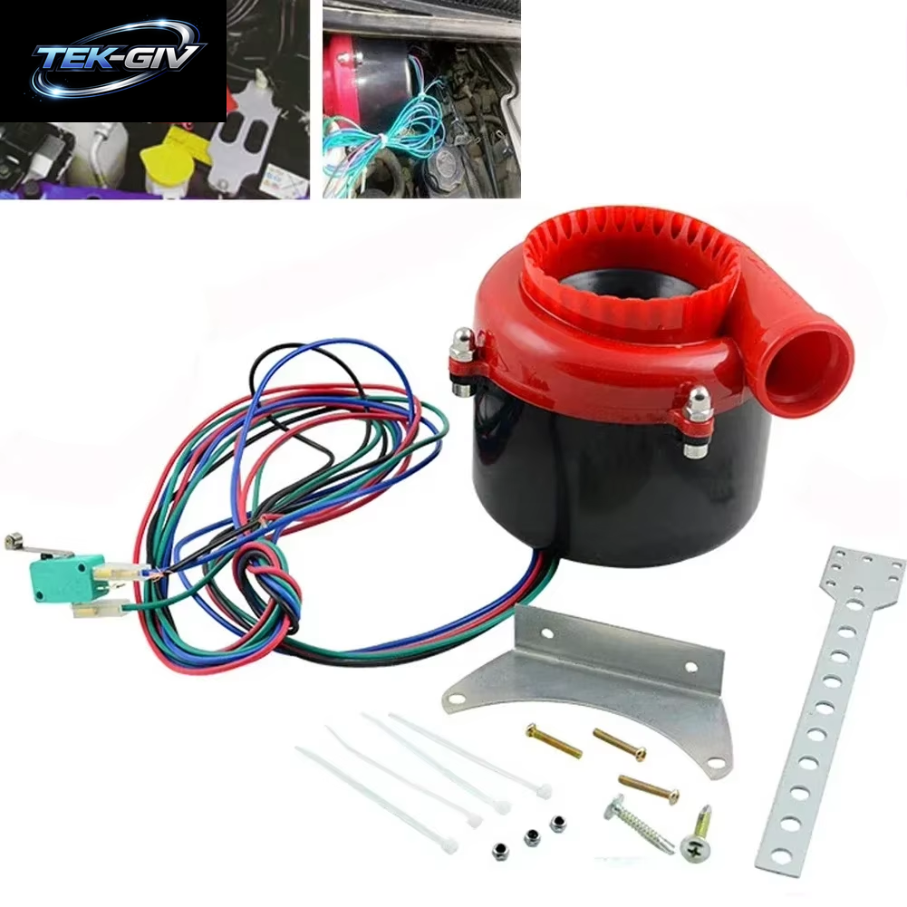 Universal 4-Draht Auto Elektronische Turbo Blow off Ventil Auto Gefälschte Dump Ventil Analog Sound BOV Automotive Turbine Relief Ventil