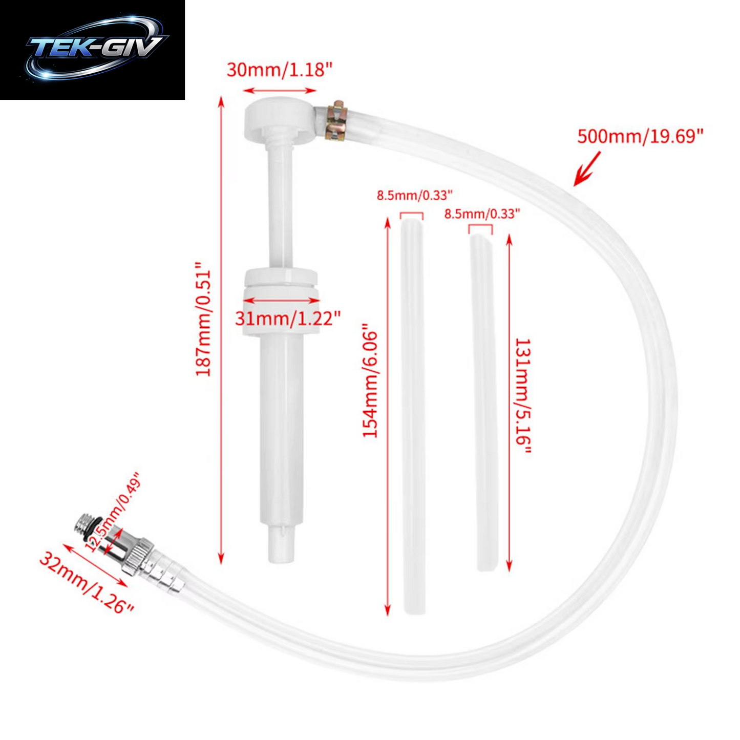 Getriebe-Flüssigkeitspumpen-Set Für Quart-Flasche, Automobil-Getriebeölpumpe, 8 Cc Pro Pumpenhub Für Ölwechsel, Siphonierung Von Benzin