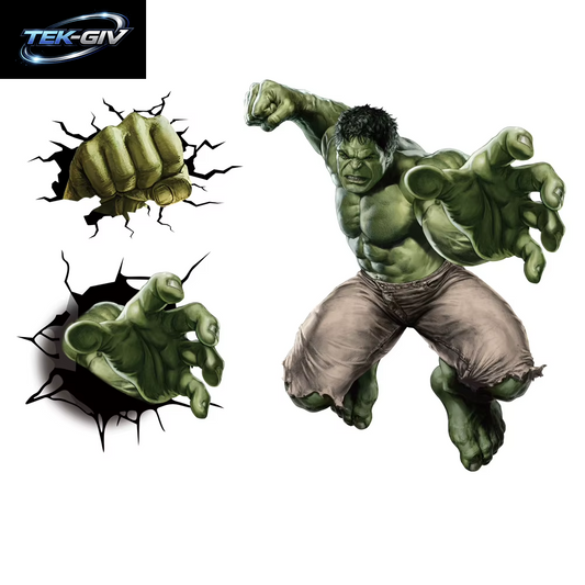 Spiderman Super Captain America Hulk Heroes Wandaufkleber Für Kinderzimmer, Zuhause, Schlafzimmer, Pvc-Dekor, Cartoon-Film, Wandaufkleber