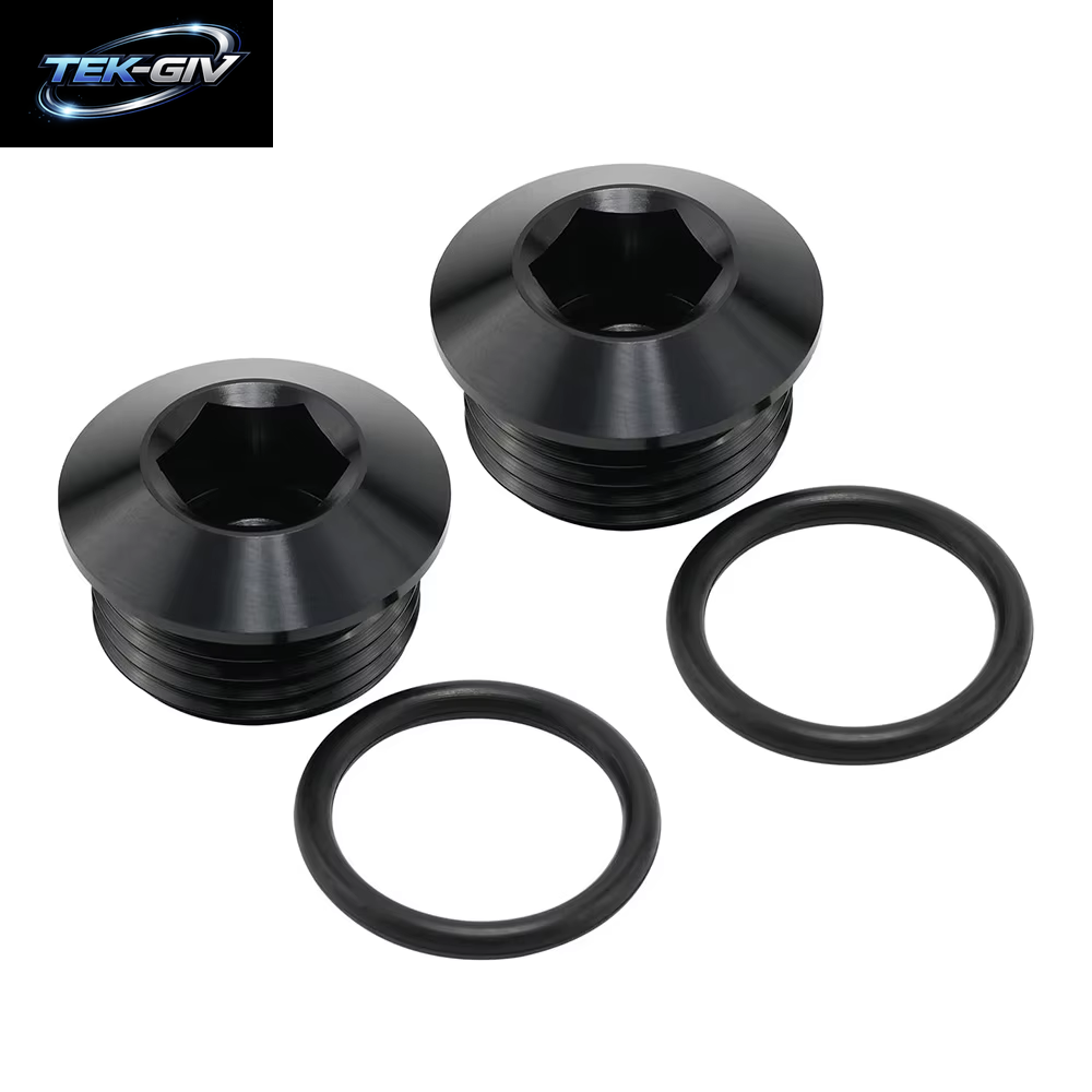 AN4 AN6 AN8 AN10 AN12 ORB O Ring Dichtung Boss Buchse Port Stecker Block off Fitting Adapter Aluminium Schwarz