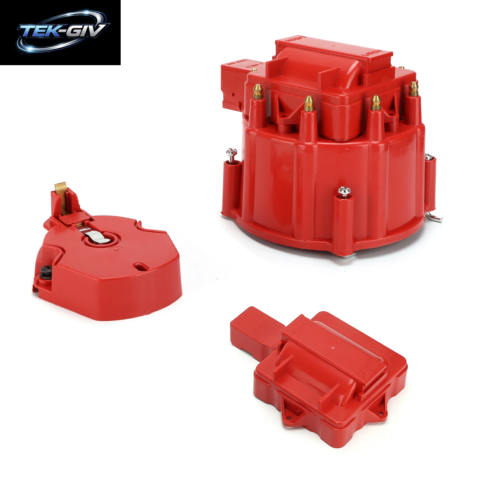 Auto-Verteilerkappe Mit Spulenrotor, Autozubehör Für Chevy V8 265 283 307 327 350 383 396 400 402 427 454 472 502 Motoren
