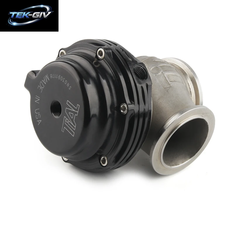 Universelles 38 Mm Externes Wastegate Mit V-Band, Flansch-Turbo-Wastegate Für Supercharge-Turbo-Verteiler Mit Logo MV-S 38 Mm Wastegate