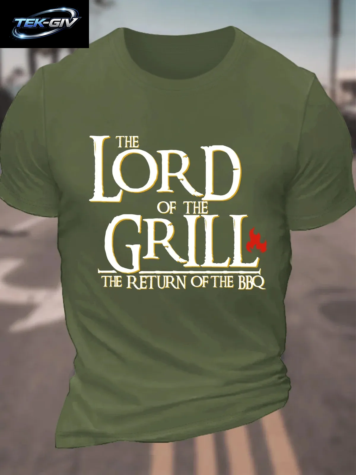 Herr Des Grills, Die Rückkehr Des Grill-Baumwoll-T-Shirts