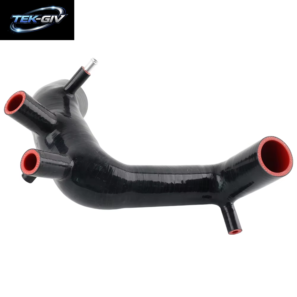 Einlass Lufteinlass Kit Schlauch Turbine Einlass Silikon Rohr Schwarz Fit Für Audi TT Golf Jetta Beetle MK4 1,8 T K03 K03S