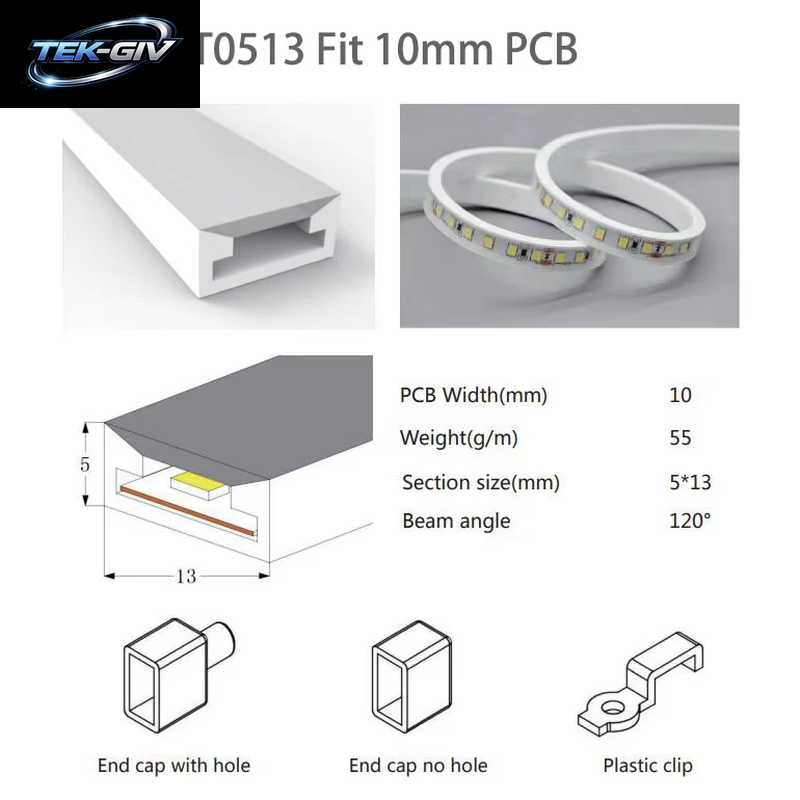 IP67 Wasserdichte Flexible LED Neon Silikon Licht Rohr Für WS2812B WS2811 WS2815 5050 COB RGB Licht Streifen Outdoor Dekoration