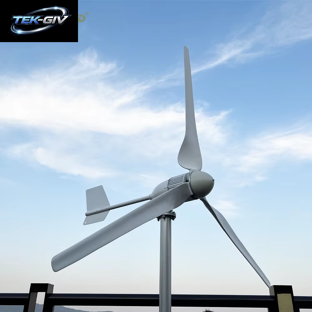 Neue Upgrade Versendet Von Polnischen Lager Mehr Leistungsstarke 5000W Horizontale Wind Turbine Generator Windmühle Mit