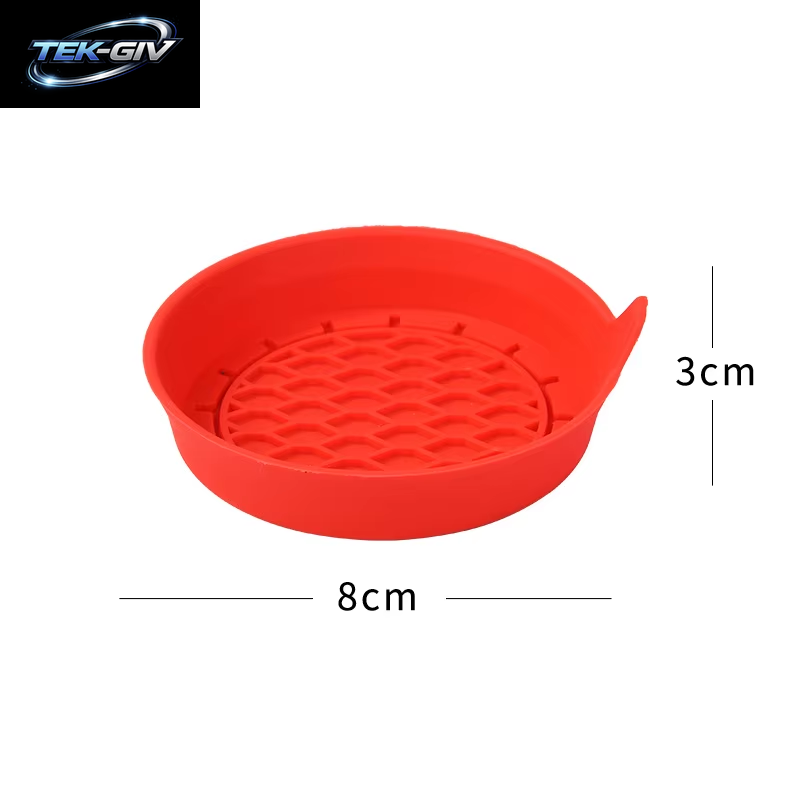 Universal 8 Cm Weiche Silikon Auto Tasse Untersetzer Anti-Slip Tasse Halter Wasserdicht Sieben-Proof Spill Untertasse Auto Innen Zubehör