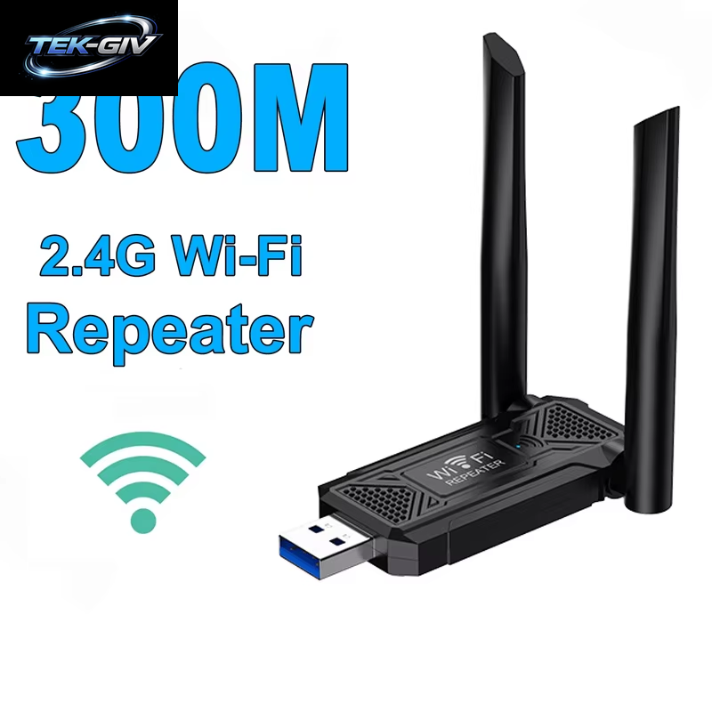 2,4G 300Mbps Wireless USB Wifi Repeater Extender Wifi Signal Verstärker Booster Long Range Wi-Fi Router Home Netzwerk Erweiterung