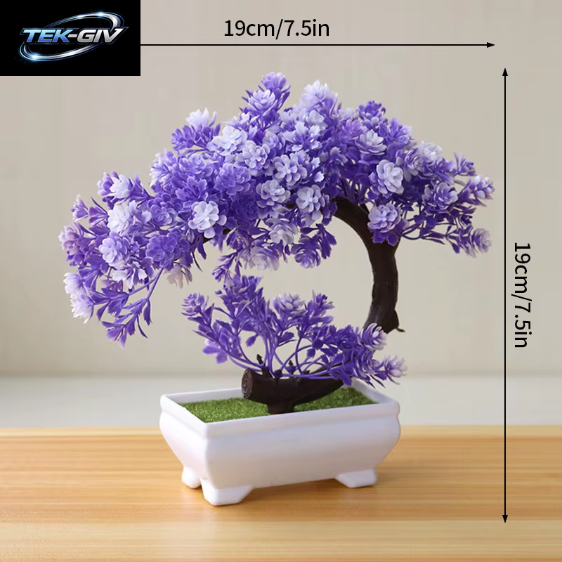 Künstliche Topfblumen, Pflanzen, Bonsai, Gefälschte Pflanze, Blumentopfornamente Für Den Garten, Kleiner Künstlicher Baum, Heimdekorationszubehör