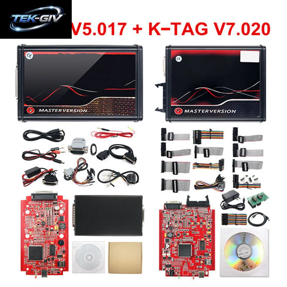 2025 Kess Ksuite V2 5.017 K TAG 7.020 2.25 4 LED Master Green PCB Board Unlimited Online KESS Car Truck ECU Programmer Tool