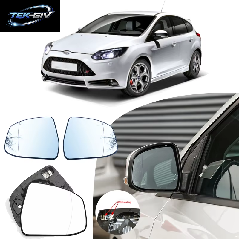 Weitwinkel Beheiztes Spiegelglas Für Ford Focus Ii Iii 2011-2018 Da Dp Dh Db Ds Türflügel Rückansicht Mondeo Iv Auto Ersatz