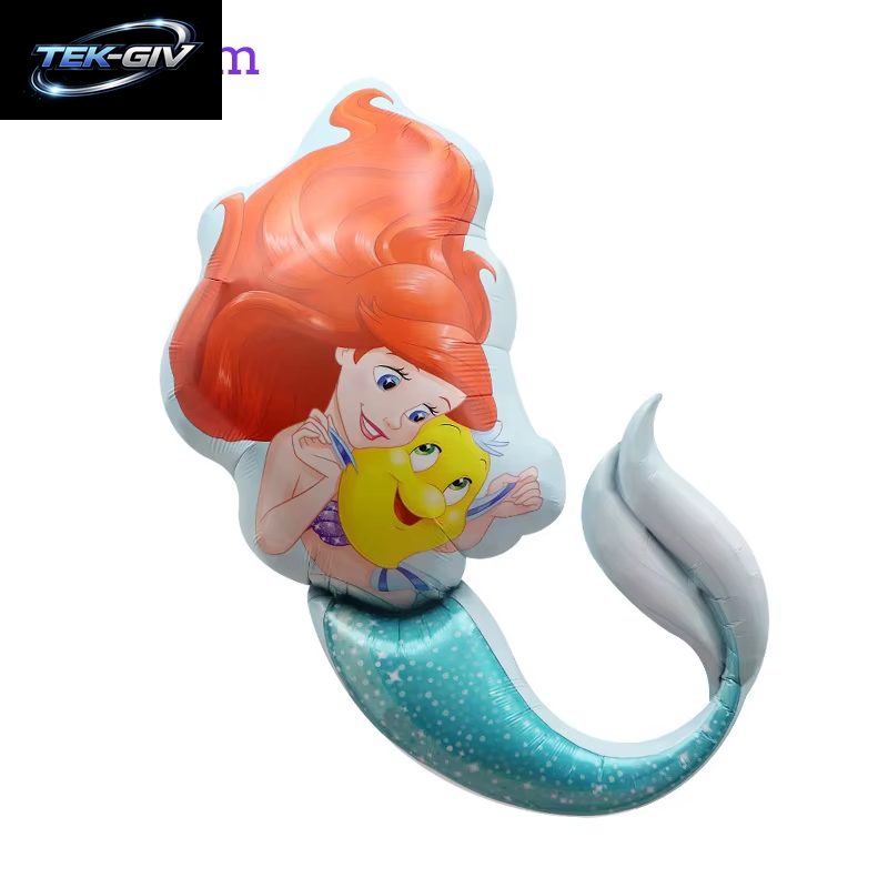 Die Kleine Meerjungfrau Geburtstag Party Dekoration Prinzessin Ariel Papier Serviette Teller Tasse Tischdecke Luftballons Kinder Baby Shower Supplies