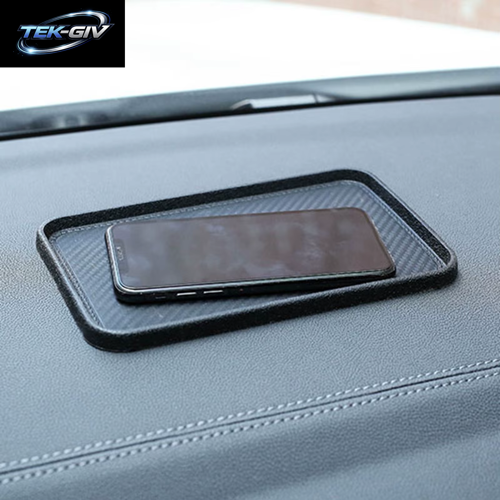 1PC Silikon anti Slip Dashboard Matte Mit Telefon Halter Tablett Universal Auto Dash Pad Für Handys Schlüssel Münzen Sonnenbrille Wärme