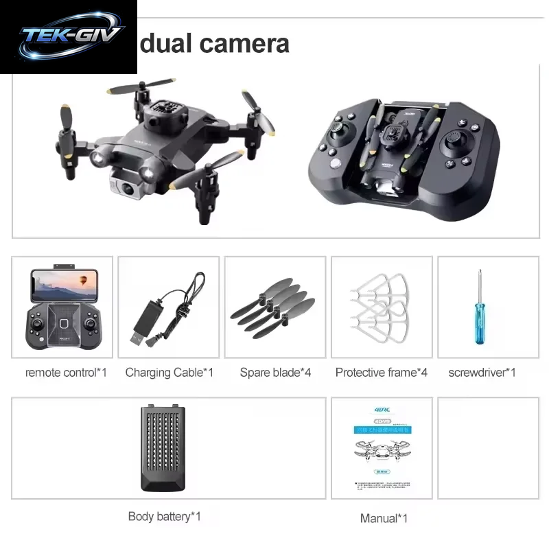 V2 Neue Mini-Drohne Professionelle Hd-Kamera 5G WLAN FPV Luftdruck-Höhenhaltung Faltbarer Quadcopter Rc-Drohne Spielzeug UAV 2026