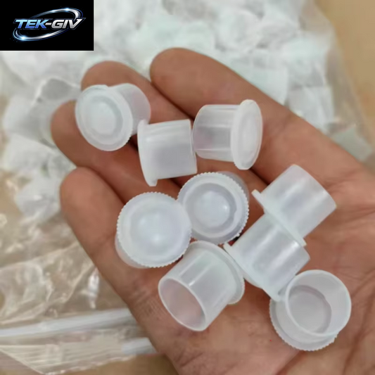 100PCS Neue 7Mm 9Mm 12Mm 14Mm Innere Größe Düse Sprayer Kunststoff Mutter Diesel CR Injektor Düse Staub Kappe Durchmesser Teile Für Bosch