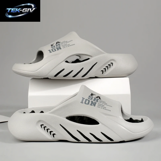 Sommer Herren Massage-Hausschuhe Indoor Outdoor Sandalen Strand Freizeitschuhe Weiche Sohle Slides Herren Flip-Flops Herrensandalen Große Größe 47
