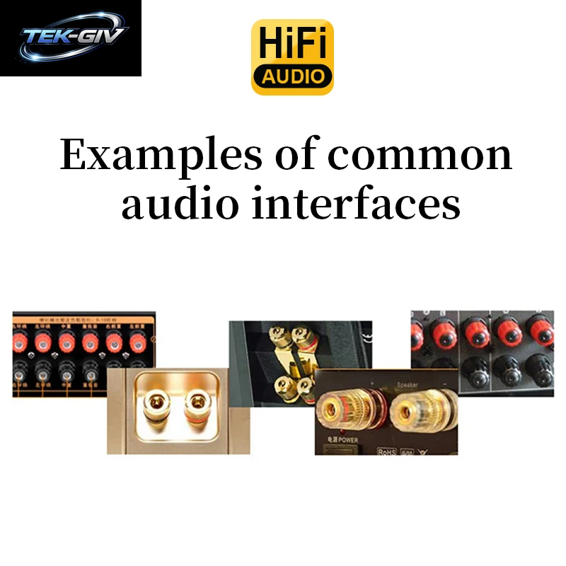 Yyaudlo Ein Paar Hlfl-Lautsprecherkabel, Hochwertige Occ-Lautsprecherkabel Für Hi-Fi-Systeme Und Lautsprecherkabel Mit Bananenstecker