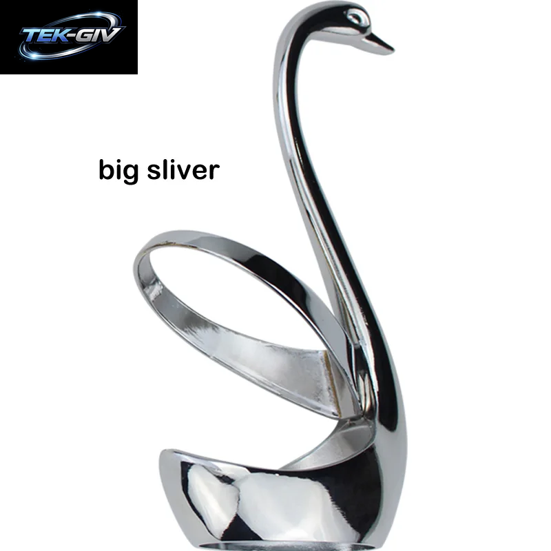 Beliebte Schwanen Form Zink Legierung Besteck Halter Metall Geschirr Basis Zarte Hübsche Dekoration Gadget Küchen Zubehör Für Zu Hause