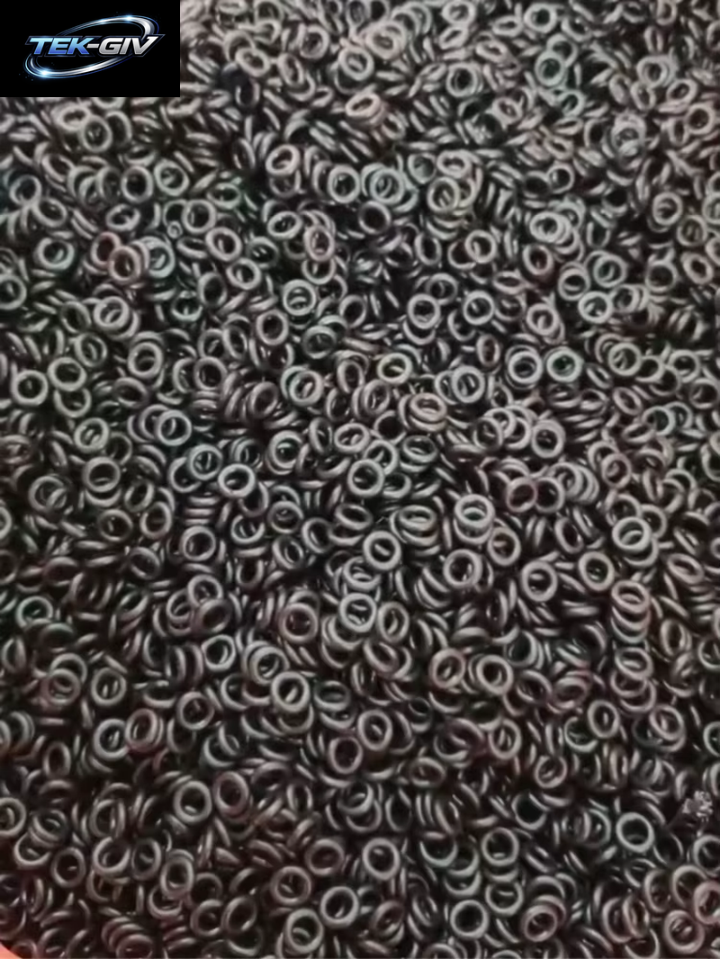 1000PCS Diesel Common Rail Injektor Öl Rücklauf Rohr Dichtung Ring Kraftstoff Adapter Gummi O-Ring