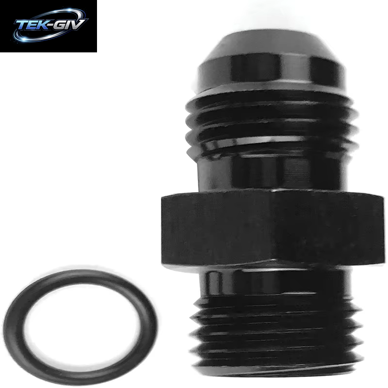 AN10(AN10 EINE 10) Zu ORB-10 O-Ring Flare Union Adapter Aluminium Öl Kühlung Stecker