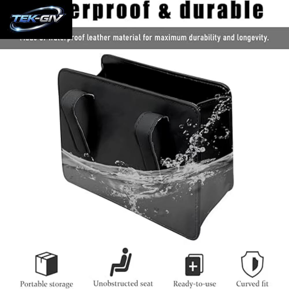 Tragbare Auto Mülleimer Hängende Lagerung Box Multi-Funktionale Lagerung Faltbare Sitz Zurück Lagerung Box Auto Innen Zubehör