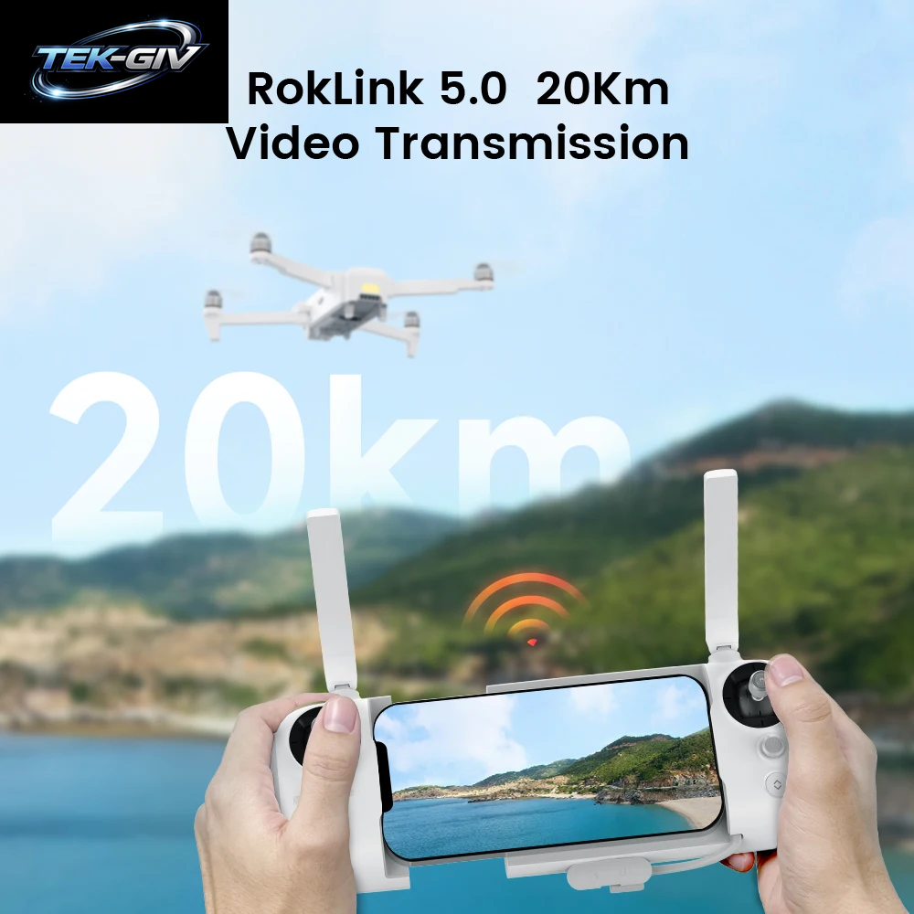 FIMI X8 Tele Max Neue Drohne Mit Weitwinkel-Telekamera, 30-Fachem Hybridzoom, 20 Km Reichweite, 4K 60Fps, 3-Achsen-Gimbal, GPS, Ki-Super-Nachtvideo