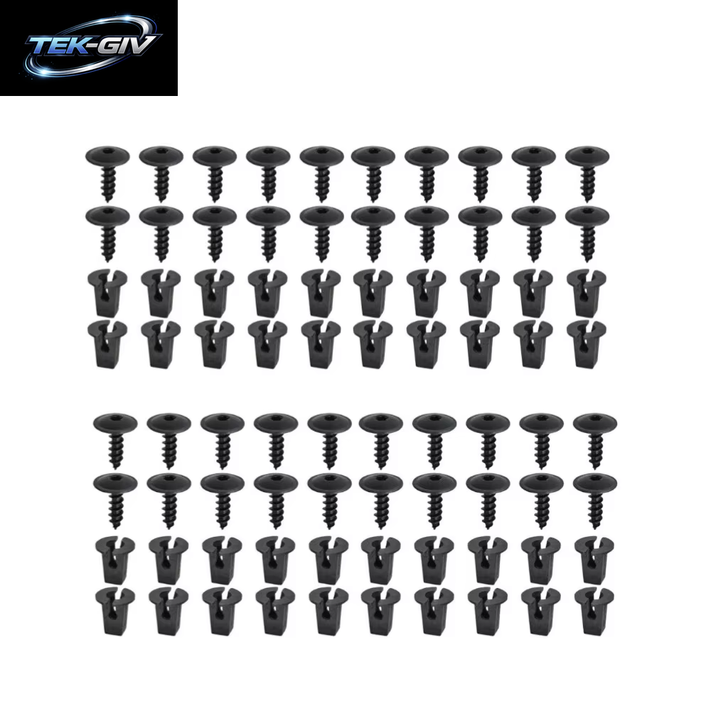 20/40 Stücke Auto Kotflügel Futter Snap Schrauben Für Volkswagen AUDI Motor Abdeckung Unterboden Spritzschutz Rad Verschluss Clips Bolzen