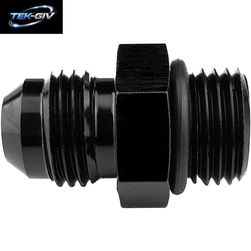 AN10(AN10 EINE 10) Zu ORB-10 O-Ring Flare Union Adapter Aluminium Öl Kühlung Stecker