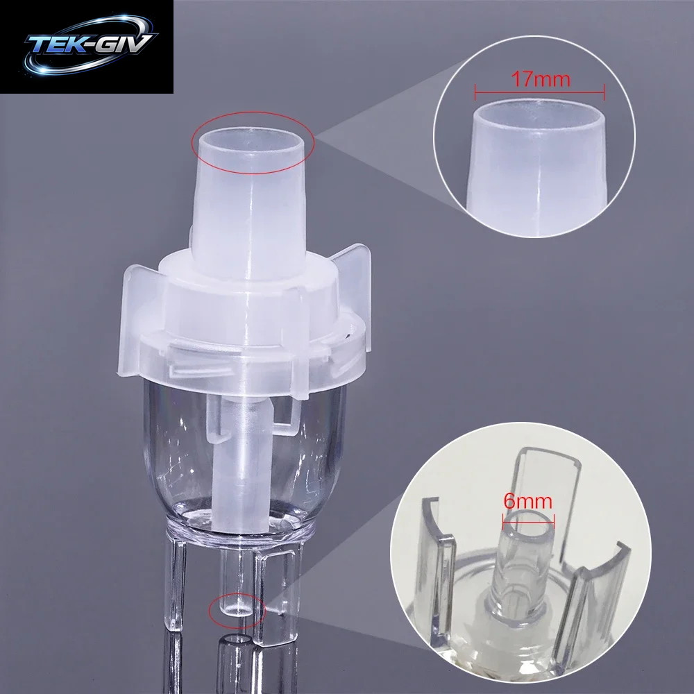 10/6 Ml Medizinischer Zerstäubter Tankbecher Für Luftkompressor-Vernebler, Tragbar, Asthma-Medizinflasche, Allergie-Inhalator, Aerosol-Medizin