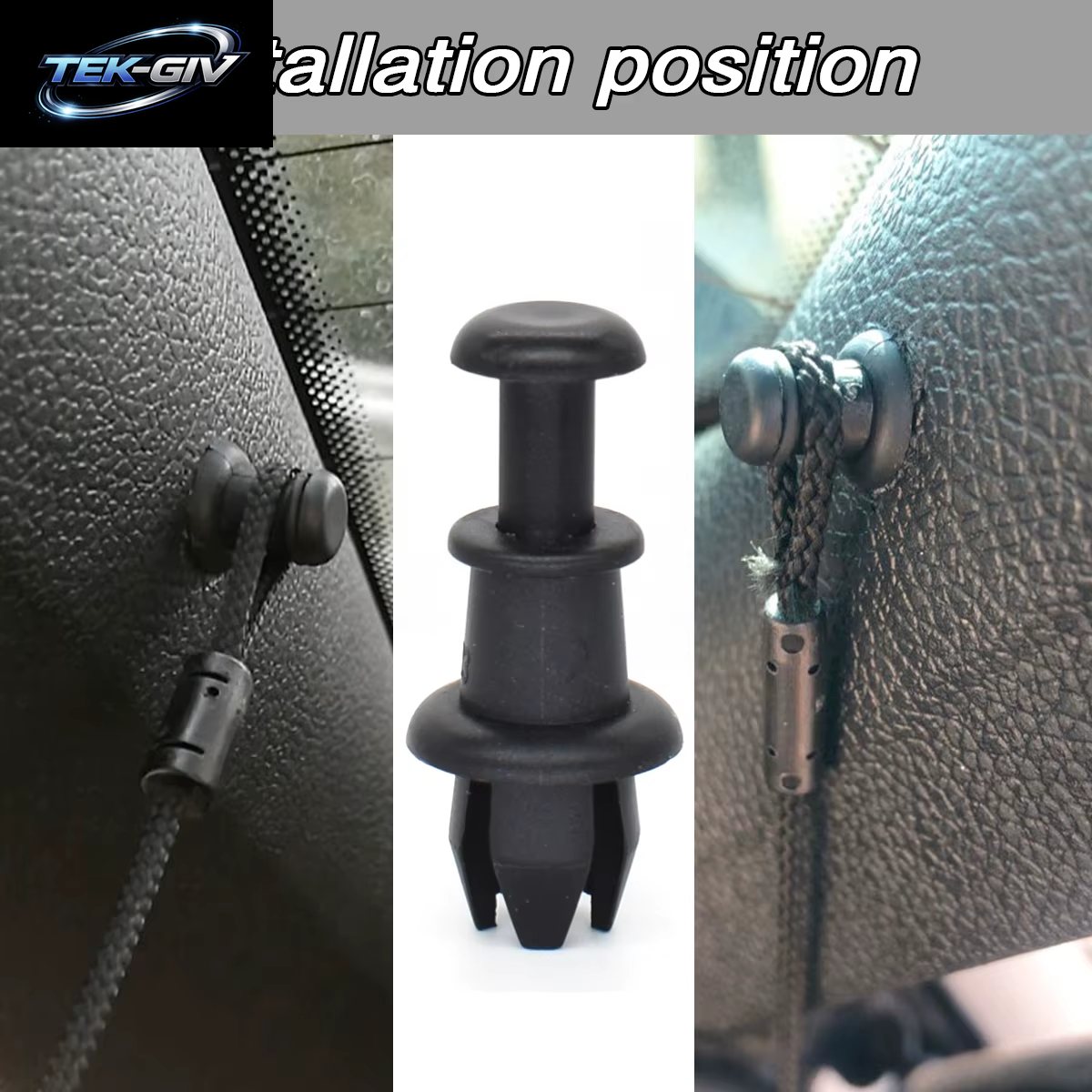 2X Für Seat Altea Arona Ibiza 6L 6J 6F Leon 1M 1P Mii Toledo 5P KG Auto Hutablage String Clips Halter Pivot Aufhänger 1M 6867574 A