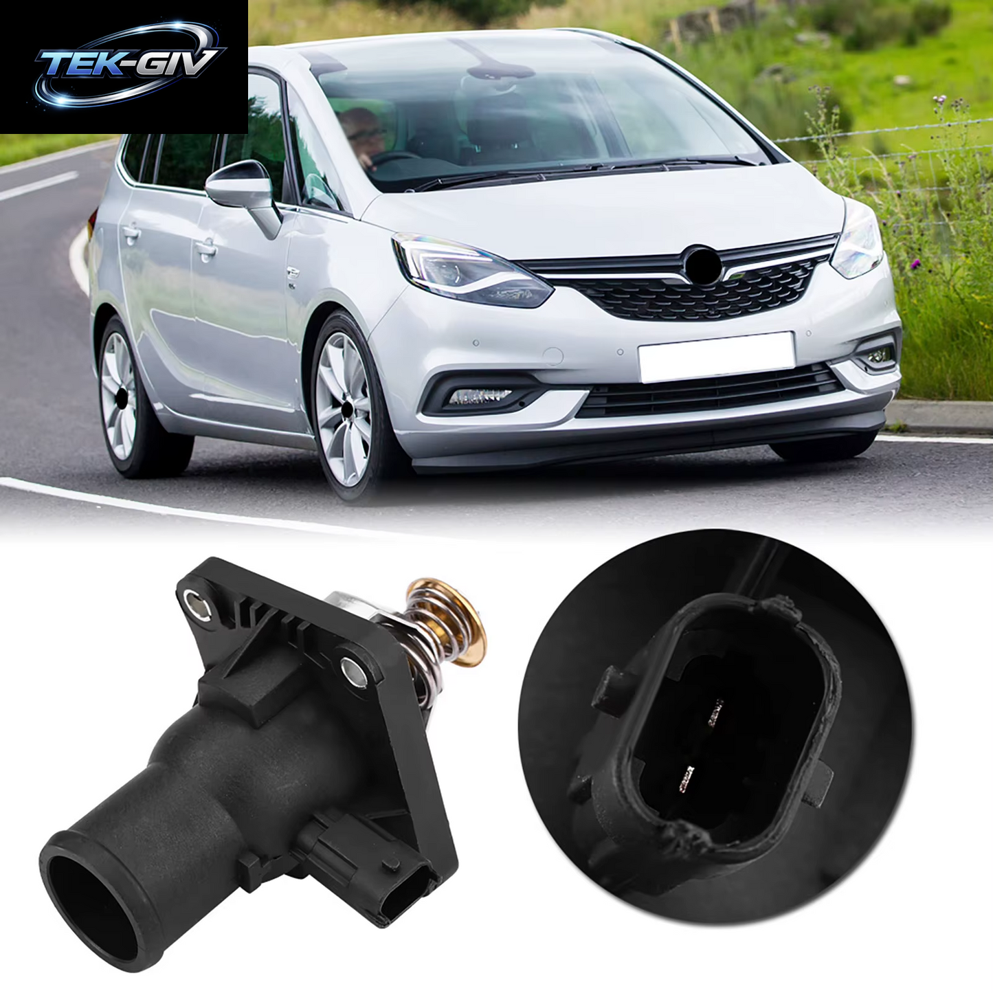 55564891 Thermostat Mit Gehäuse Für Chevrolet Opel Vauxhall Aveo Astra J Insignia Mokka Zafira