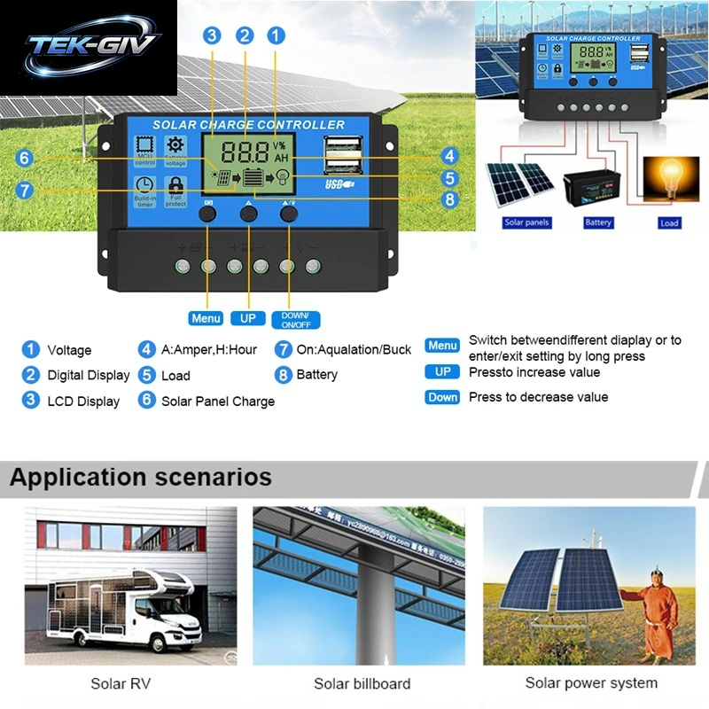 1000W Solarpanel 12V Solarzelle Mit 60A 100A Controller Solarladung Für Telefon RV Auto MP3 PAD Ladegerät Outdoor Batterieversorgung