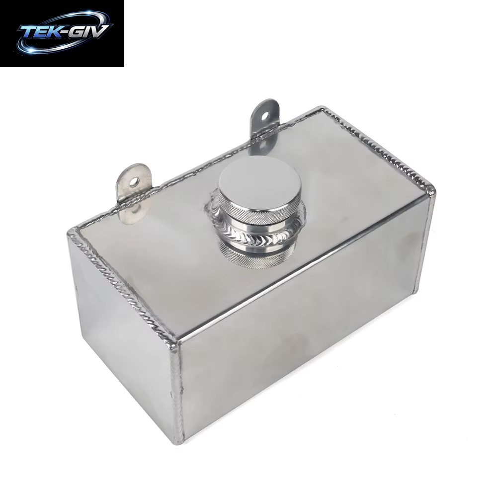 Aluminium Scheibenwaschflasche Ladeluftkühler Sprühtank Wasserbehälter NEW2L
