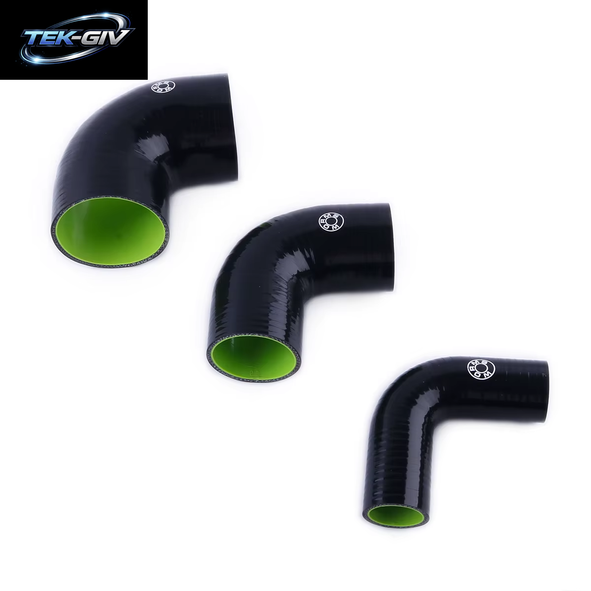 Silikon Schläuche Schlauch Anschluss Ladeluftkühler Turbo Air Intake Rohr Kit Koppler 90 Grad Mehrere Größe 102Mm Länge
