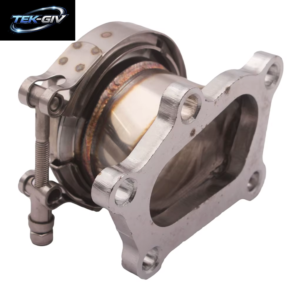 76Mm 3 "5- V-Band Adapter Fallrohr Flansch W/ Clamp Für Mazdaspeed 6