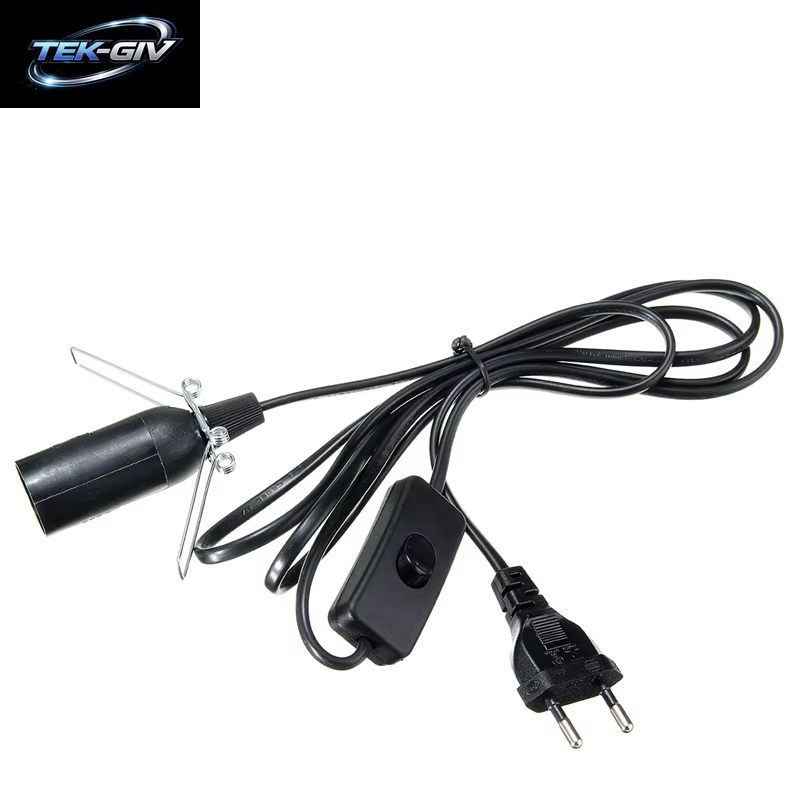 Lampenkabel Mit Dimmerschalter, E14-Hängelampenfassung, Glühbirnenfassung, Eu-Stecker, 1,8 M Netzkabel, Lavalampensockel