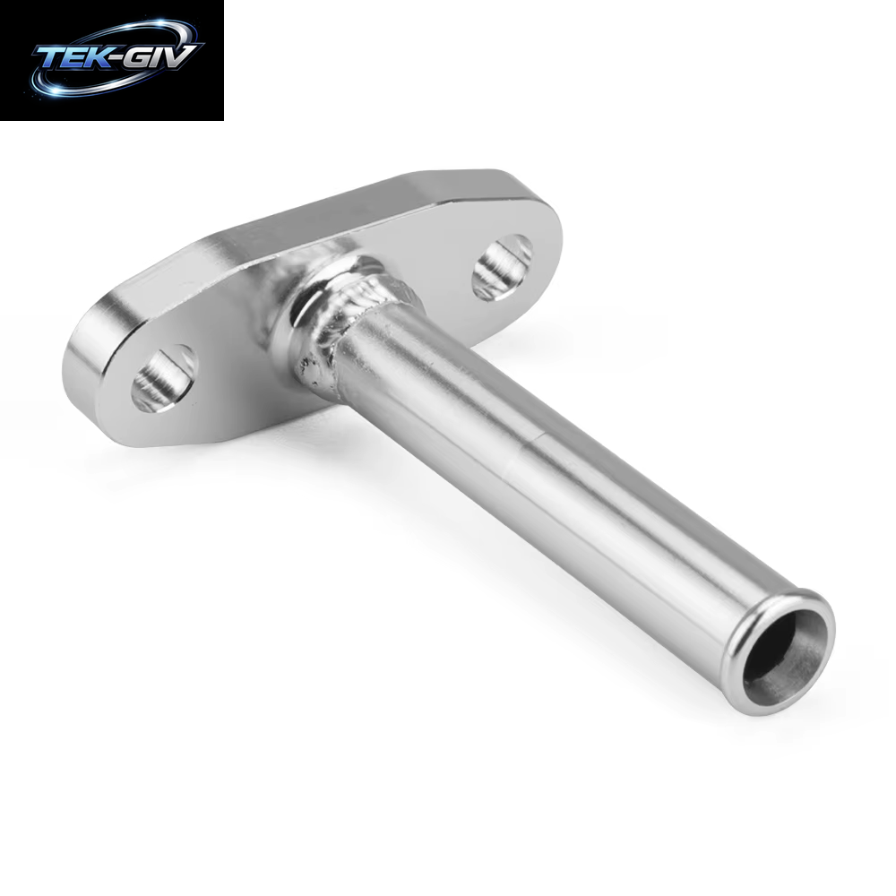 Erweitertes Aluminium 1,8 Turbo-Ölablass-Rücklaufflansch-Set Mit 5/8 Zoll Schlauchtülle, M8-Loch, Bolzenabstand 51 Mm, Ölrücklaufgrad