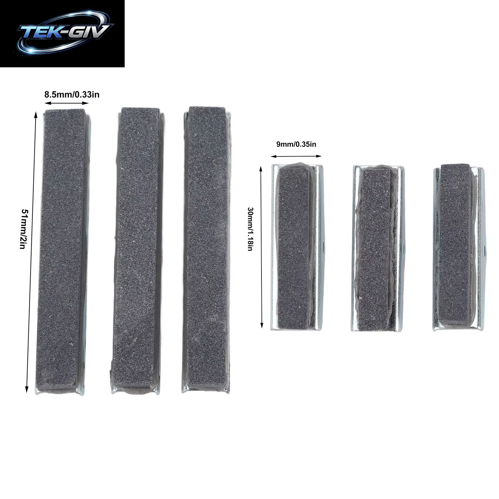 3PCS Motor Zylinder Hone Stein Heavy Duty Robuste Konstruktion 3 Backen Zylinder Honen Steine Werkzeug Automotive Zylinder Hone Stein