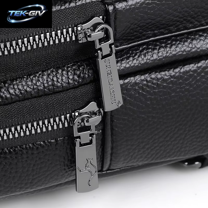 Herren Brusttasche Umhängetasche Luxus Design Langlebige PU Leder Handtasche Brusttasche Vintage Freizeit Herren Handtasche Schultertasche