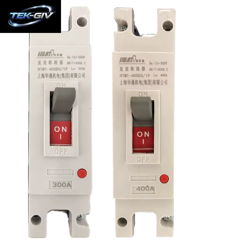 12V 24V 48V 110V-500V DC Leistungsschalter 1P/2P Hochleistungs-Leistungsschalter Mit Geformtem Gehäuse 32A-600A Solarbatterie RV Wechselrichter