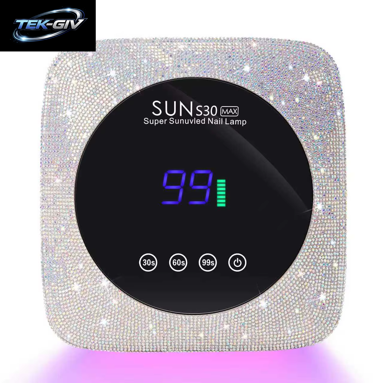 Wiederaufladbare 180 W Uv-Led-Nagellampe Für Schnelles Aushärten Aller Uv-Gel 57 LED Professioneller Nageltrockner Mit Bewegungserkennung, Salonausrüstung