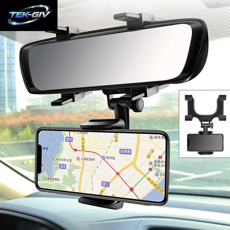Rückspiegel 360-Grad-Rotierenden Auto Handy Halter Handy Universal Navigation Unterstützung Halterung Auto Innen Liefert
