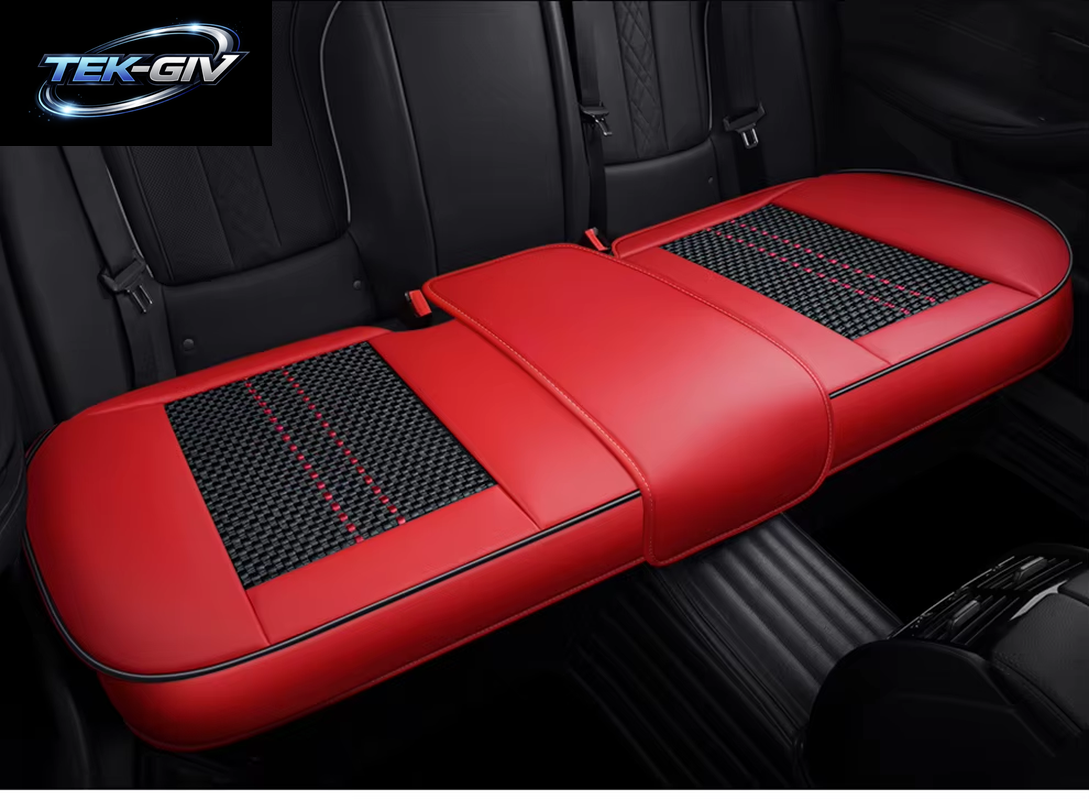 Leder-Front-Autositz-Schutzbezüge, Kissen, Luxuriös, Wasserdicht, Für Fiat Punto Ford Explorer Laguna 3 Fiat Bravo Golf G5