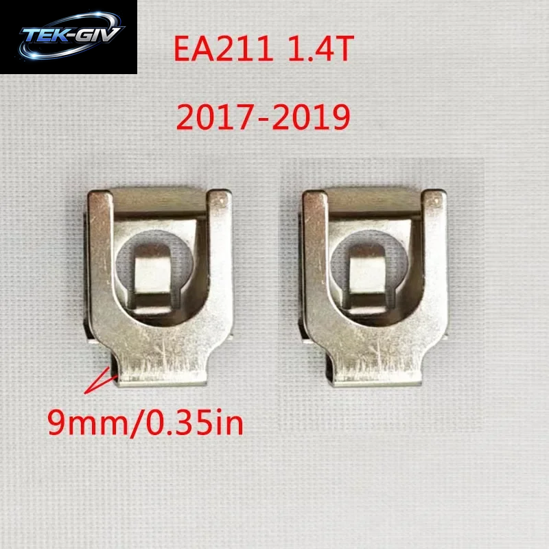2Pcs Auto EA211 1,4 T Motor Turbo Clip Verschluss Für Vw Golf Mk7,5 Mk8 2018-2024 Jetta Mk7 2019-2024 Passat B8 2018-2023 Tiguan